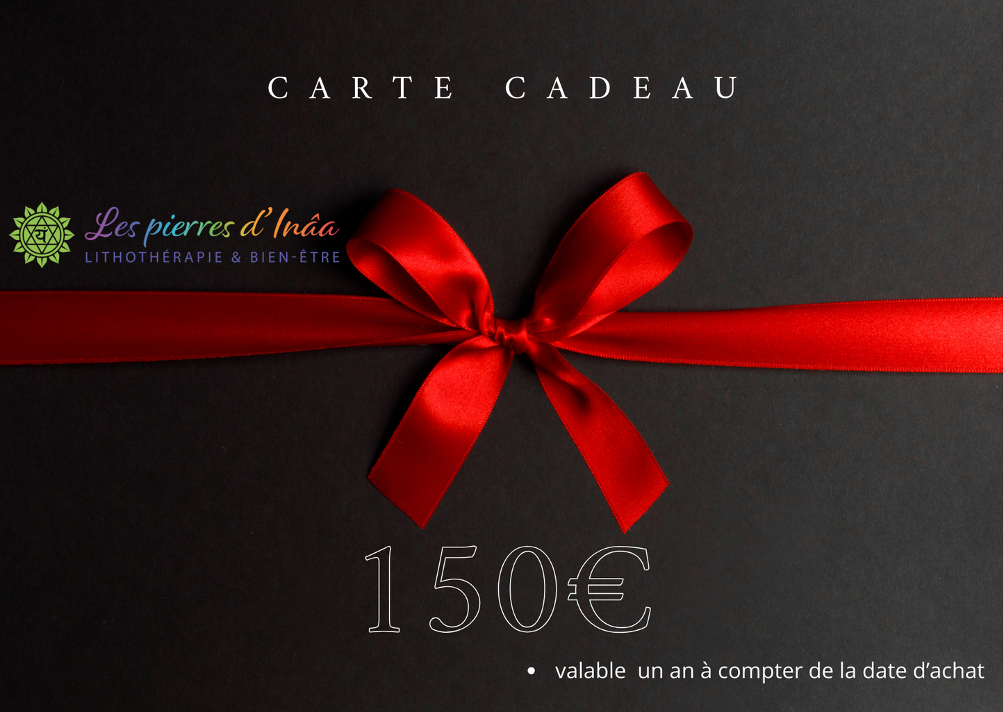Cartes cadeaux - Les Pierres d'Inâa
