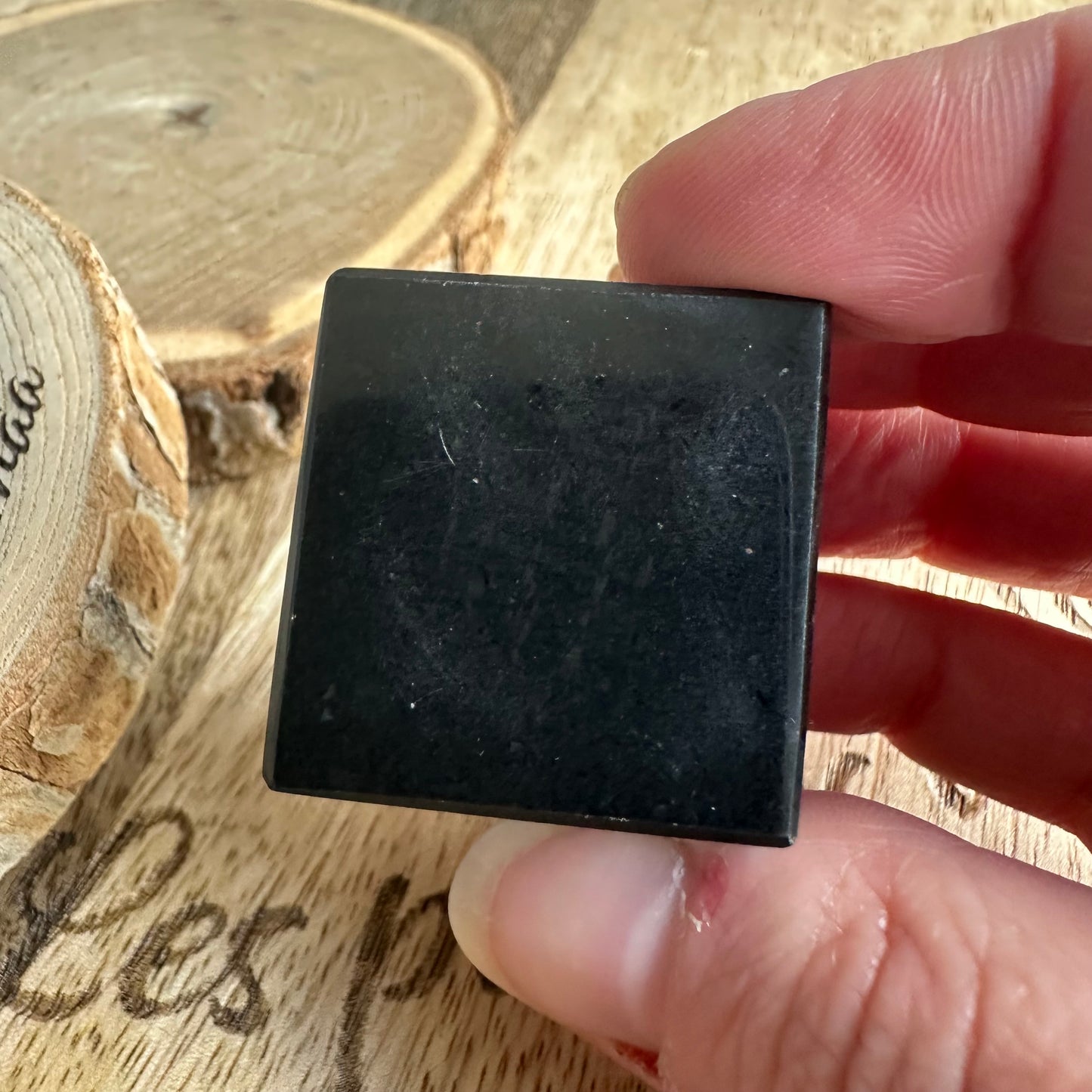 Tourmaline Noire cube– Ancrage, Protection | Réf. 58