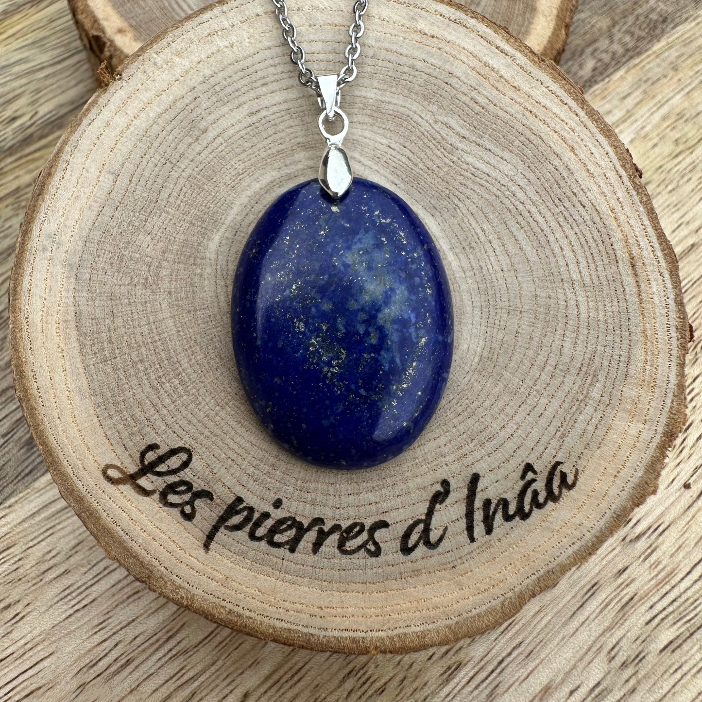 Pendentif Lapis Lazuli – Éveil spirituel et paix intérieure . REF 290