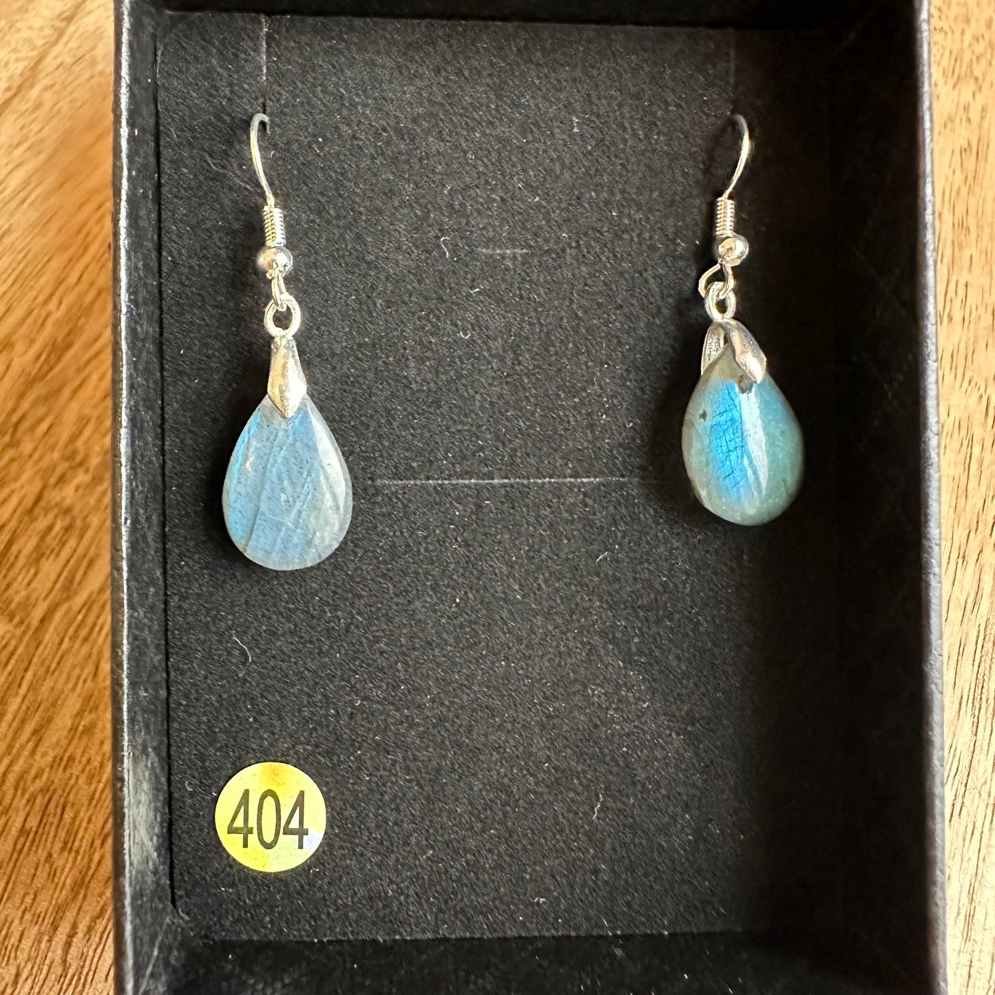 Boucles d’oreilles en Labradorite – Protection et Inspiration - REF 404