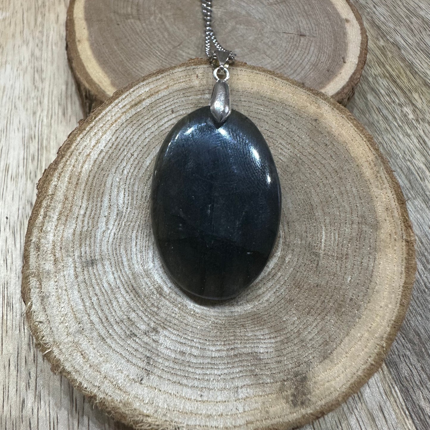 Pendentif Labradorite – REF 70 – Protection, Intuition et Équilibre émotionnel