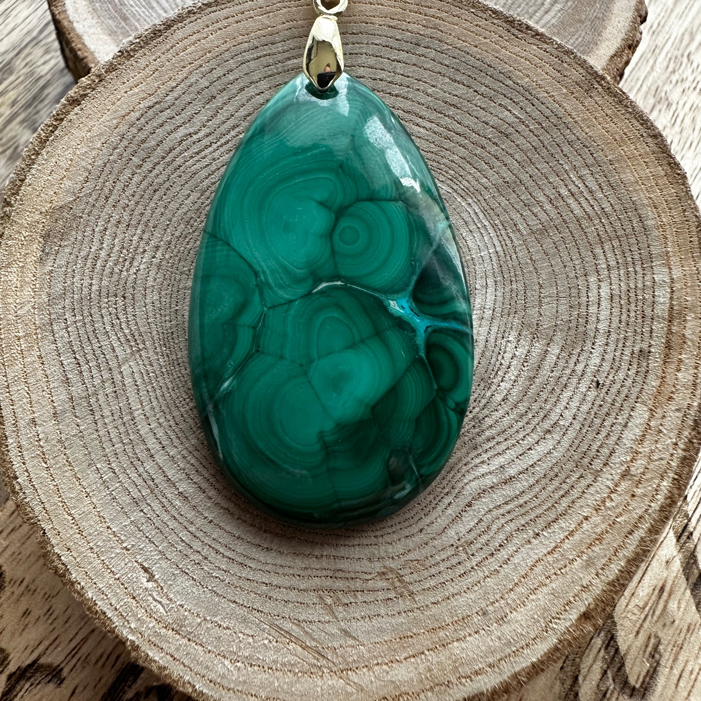 Malachite & Chrysocolle – Protection, Libération Émotionnelle | Réf. 210