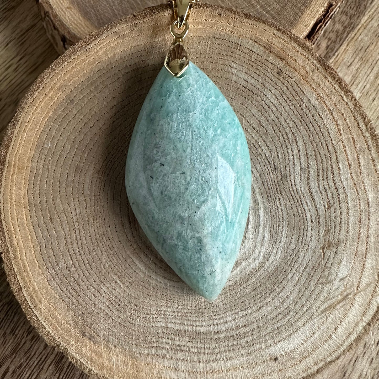 Pendentif Amazonite – Pierre d’Apaisement et de Vérité Intérieure REF: 392