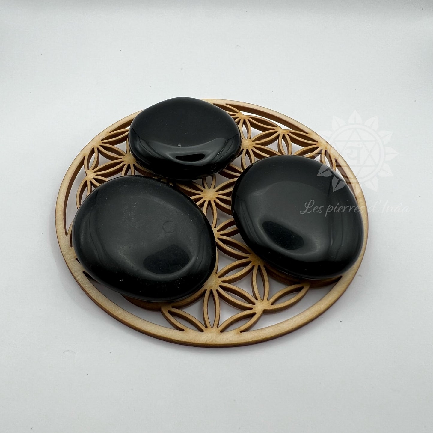 Galet Obsidienne noire (Qualité extra)