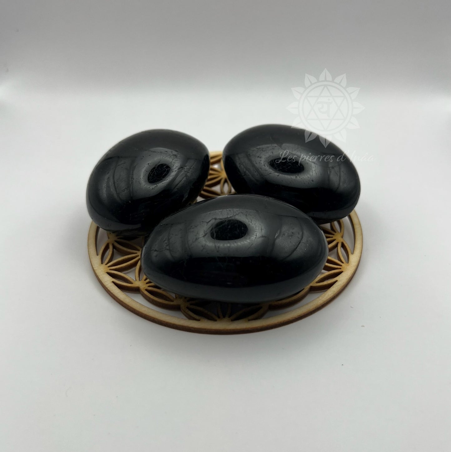 Galet Tourmaline Noire (Qualité extra)