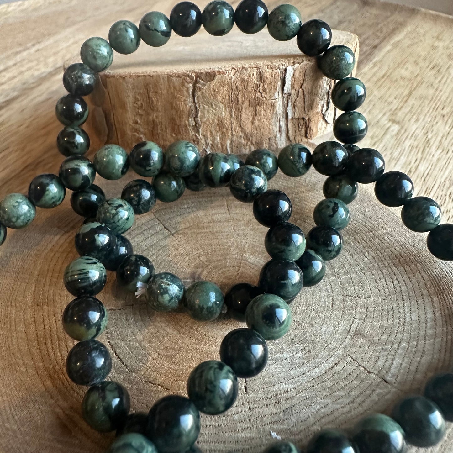 Bracelet Jaspe Kambaba 6mm – Pierre d’ancrage et de stabilité émotionnelle