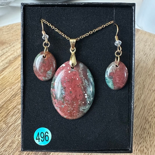 Parure Héliotrope – Courage, Confiance et Détermination - Réf 496