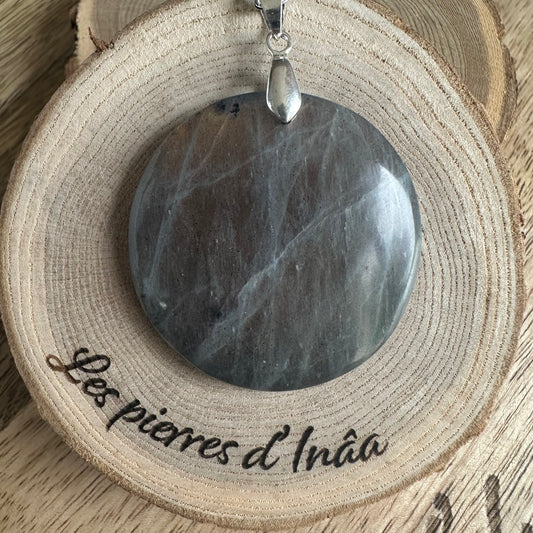 Pendentif Labradorite  – Protection, Intuition et Bouclier énergétique (REF 257)