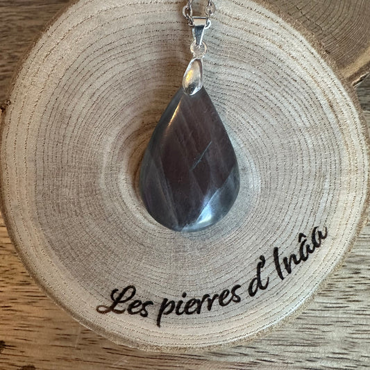 Pendentif Labradorite  – Protection, Intuition et Bouclier énergétique (REF 273)