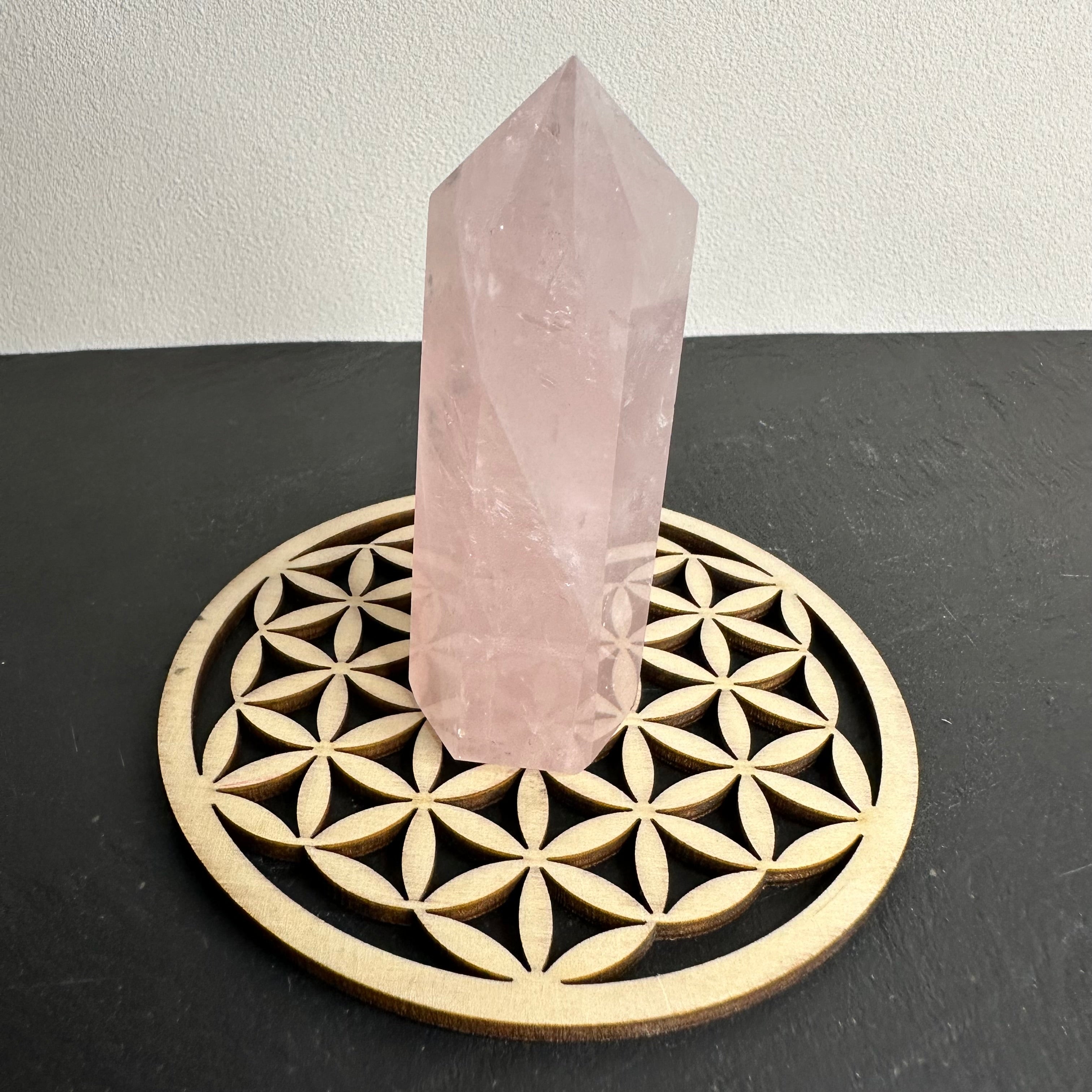 Pointe Quartz Rose – LES PIERRES D'INÂA