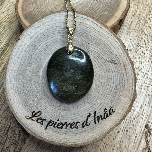 Pendentif Diopside Vert – Guérison, Régénération & Amour de soi - REF: 487