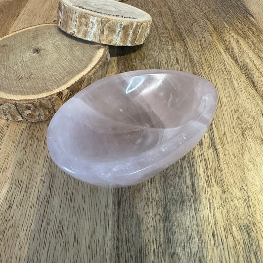 Vide poche en Quartz Rose – Amour, Douceur et Guérison Émotionnelle - Ref: 434