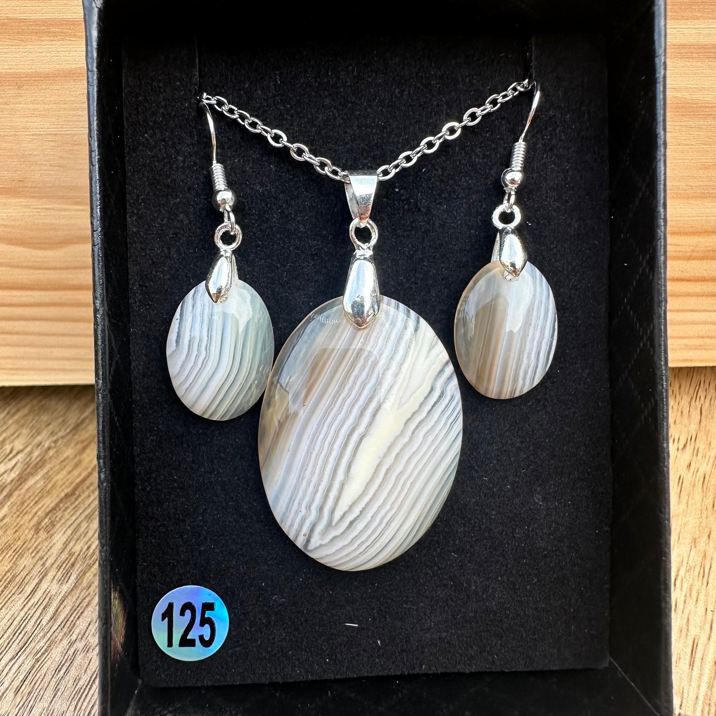 Parure Agate – Joie de vivre et Optimisme - REF 125