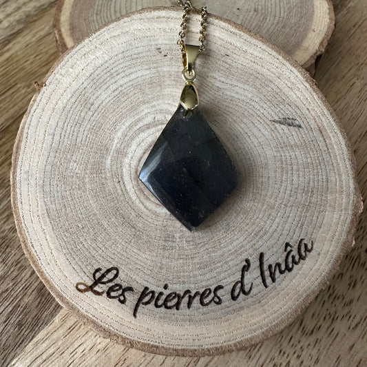 Pendentif Labradorite  – Protection, Intuition et Bouclier énergétique (REF 483)