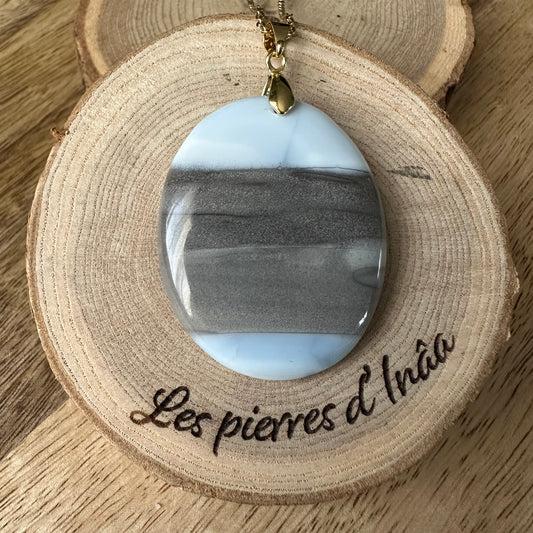 Opale bleue – Apaisement, Expression & Guérison émotionnelle | Réf. 481