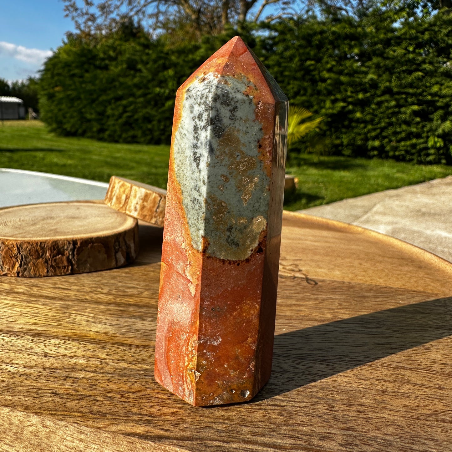 Pointe Jaspe Polychrome – Protection, Clarté et Réussite (réf 191)