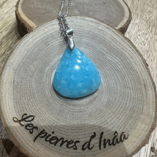 Pendentif Hémimorphite – Harmonie, Communication et Apaisement - Réf 82