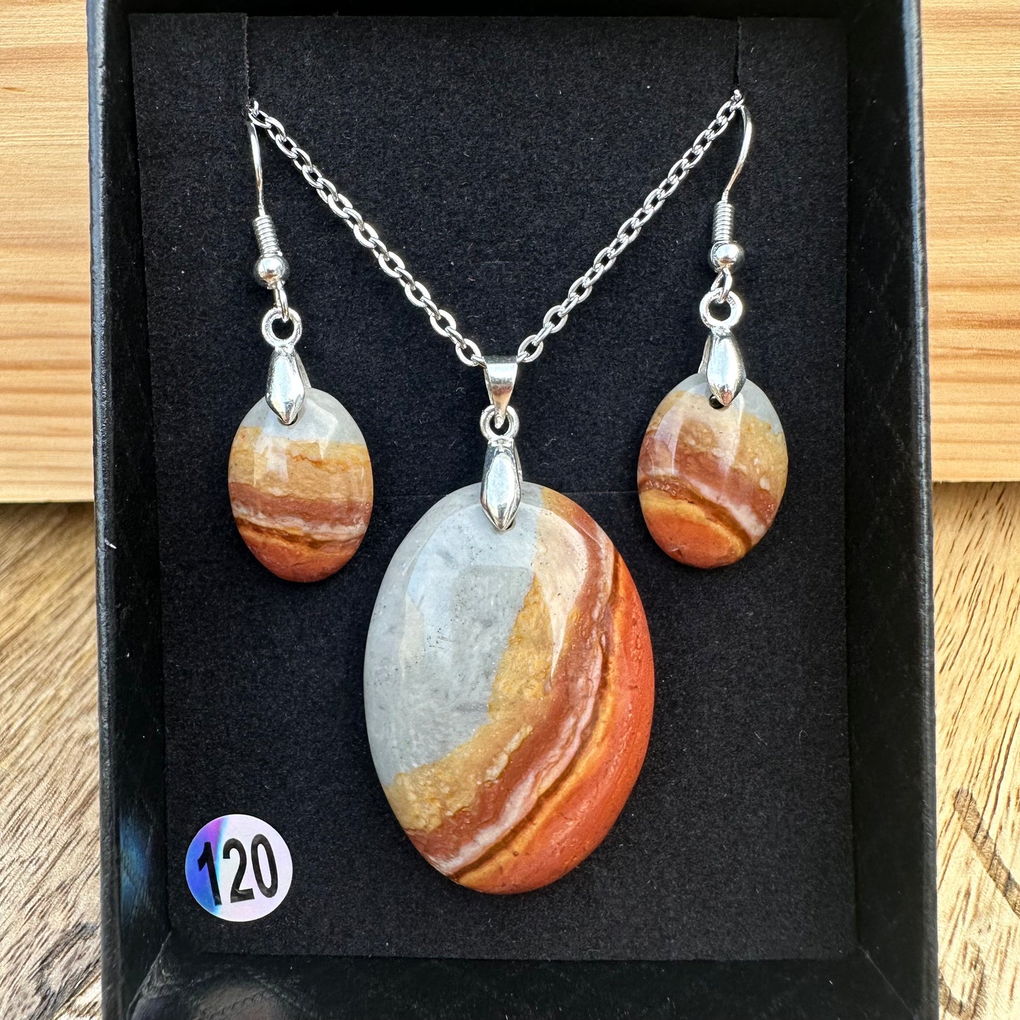 Parure Jaspe Polychrome  – Protection, Clarté et Réussite  - REF 120