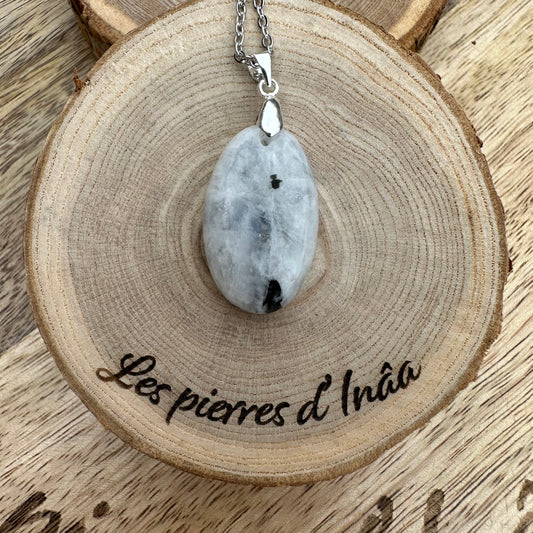 Pendentif en Péristérite – Pierre de confiance, d’intuition et de réparation émotionnelle | Réf. 271