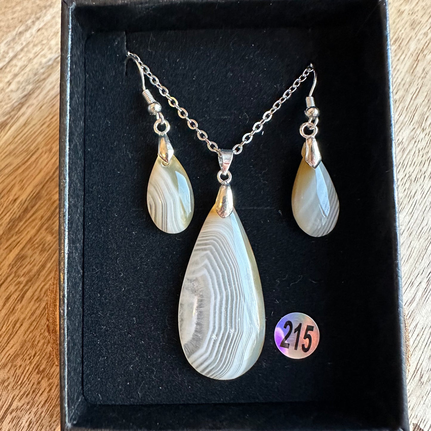 Parure Agate – Joie de vivre et Optimisme - REF 215