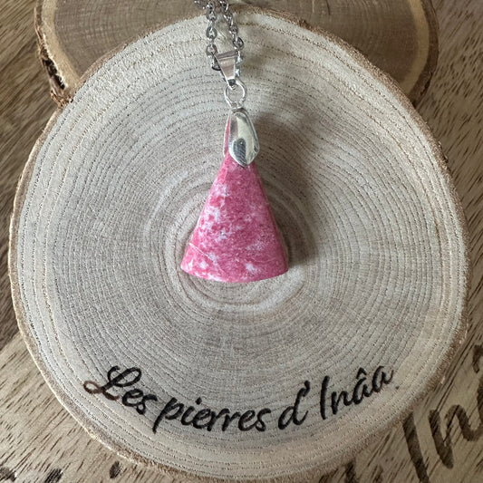 Pendentif Thulite – Positivité, Joie et Bienveillance - ref 158