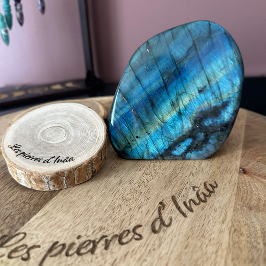 Forme Libre Labradorite – Protection, Intuition et Équilibre Émotionnel – REF 221 (789 gr)
